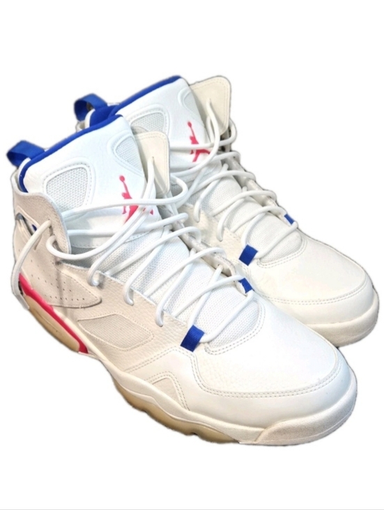 Jordan Other - Jordan Flight Club 91 Men’s Basketball Shoes US Men's Size 11.5 Sail/Pink/Blue